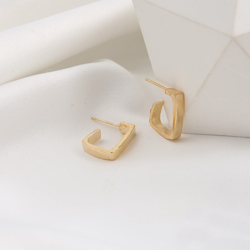 Fashion Geometric Metal Earrings