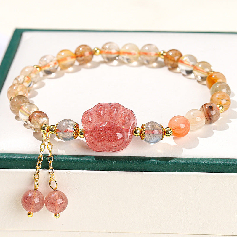 Gray Moonlight Pixiu Bracelet