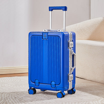 Front open suitcase 20 inch boarding case