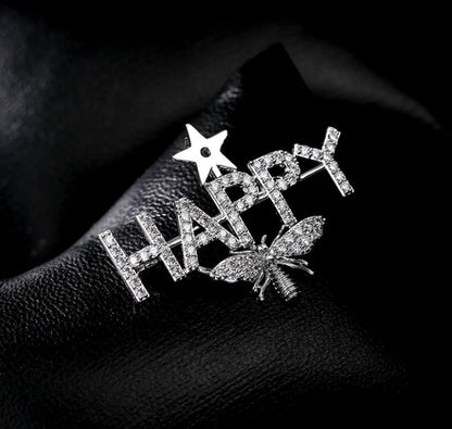 Fashion Bee Brooch Woman