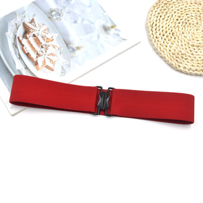 Elastic wide belt 5CM women