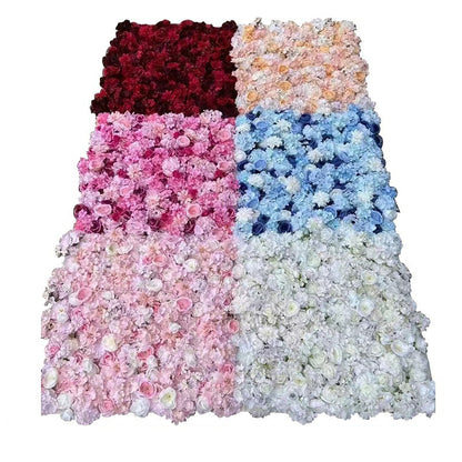 Pared de flores artificiales de 1*1m 