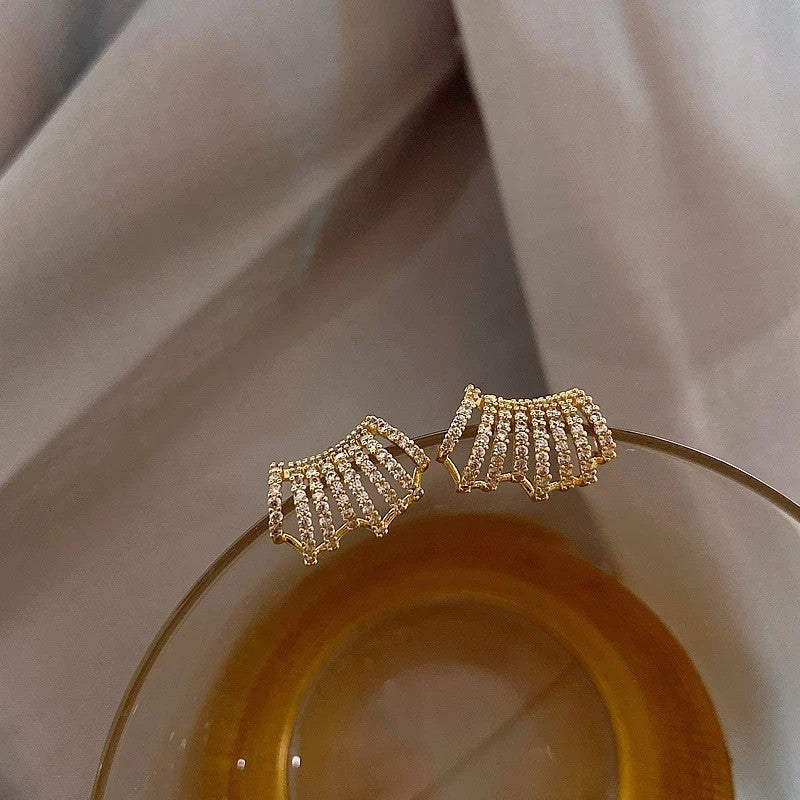 Full diamond premium earrings
