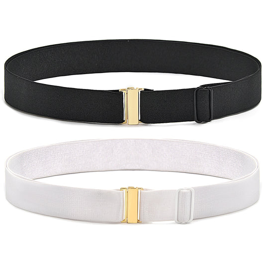 Elastic elastic jeans belt