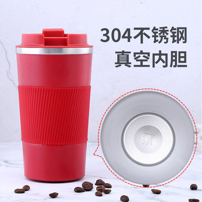 Simple 304 Stainless Steel Insulated Car Bottle