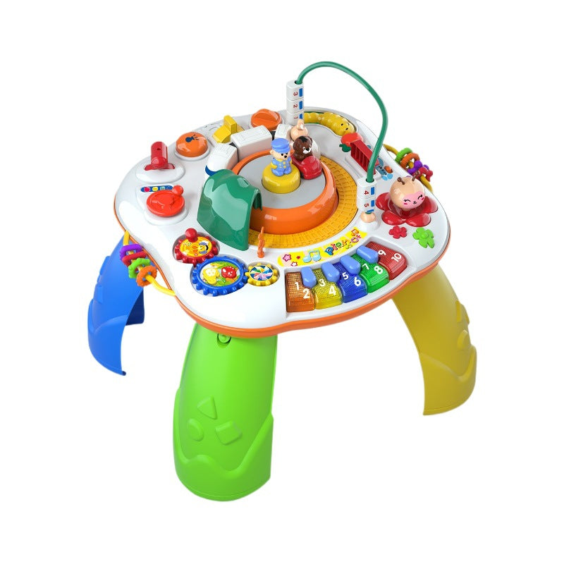 Children's Multi-functional Learning Fun Game Table Electric Early Education
