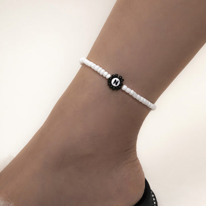 Acrylic letter beaded necklace