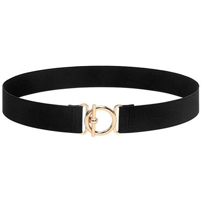 Explosive circle pair buckle thin belt