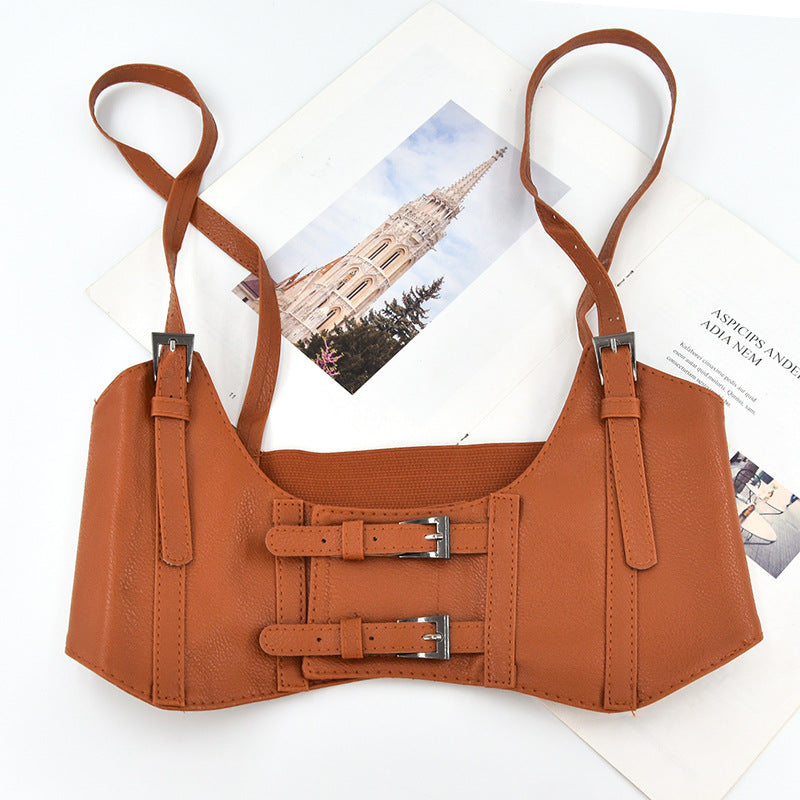 Fashion strap-on waist seal