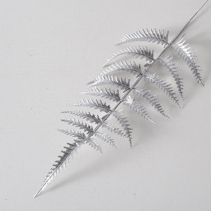 Silver flower arrangement artificial flowers