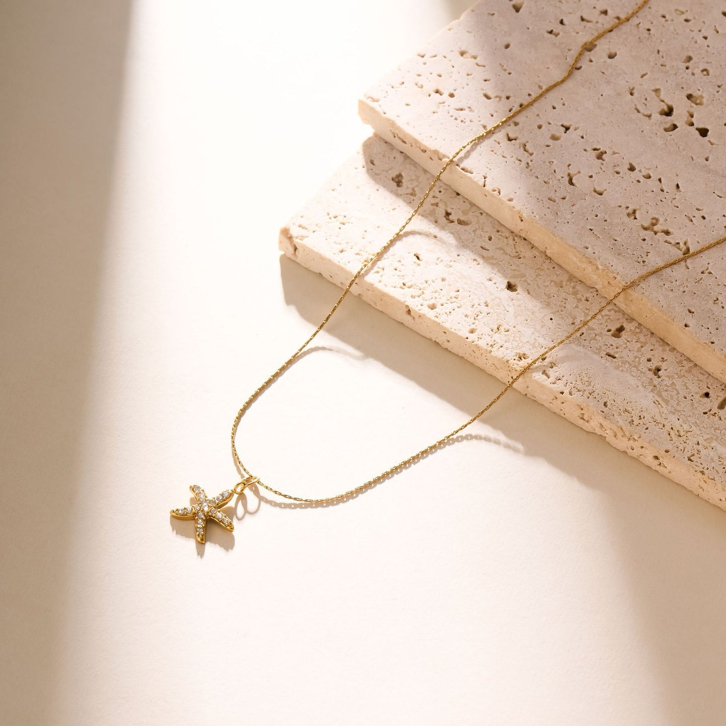 Stainless Steel Starfish Necklace