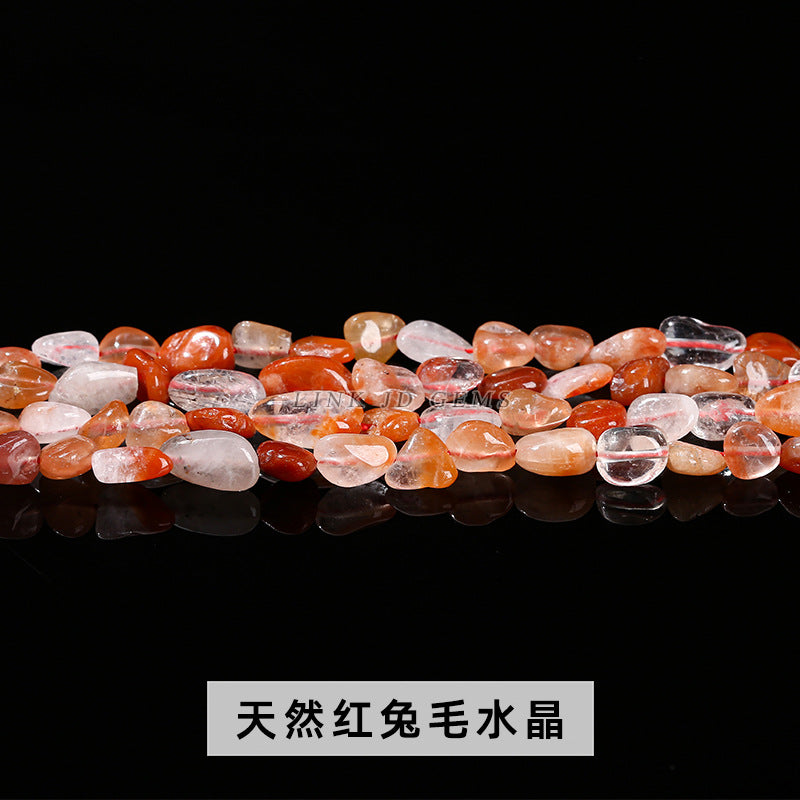 6-8Mm crystal agate irregular conformal loose beads