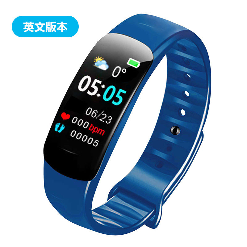 C1 Plus Color Screen Waterproof Fitness Bracelet