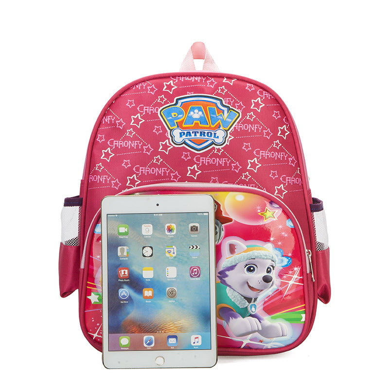 Mochila estampada para alumnos de primaria. 