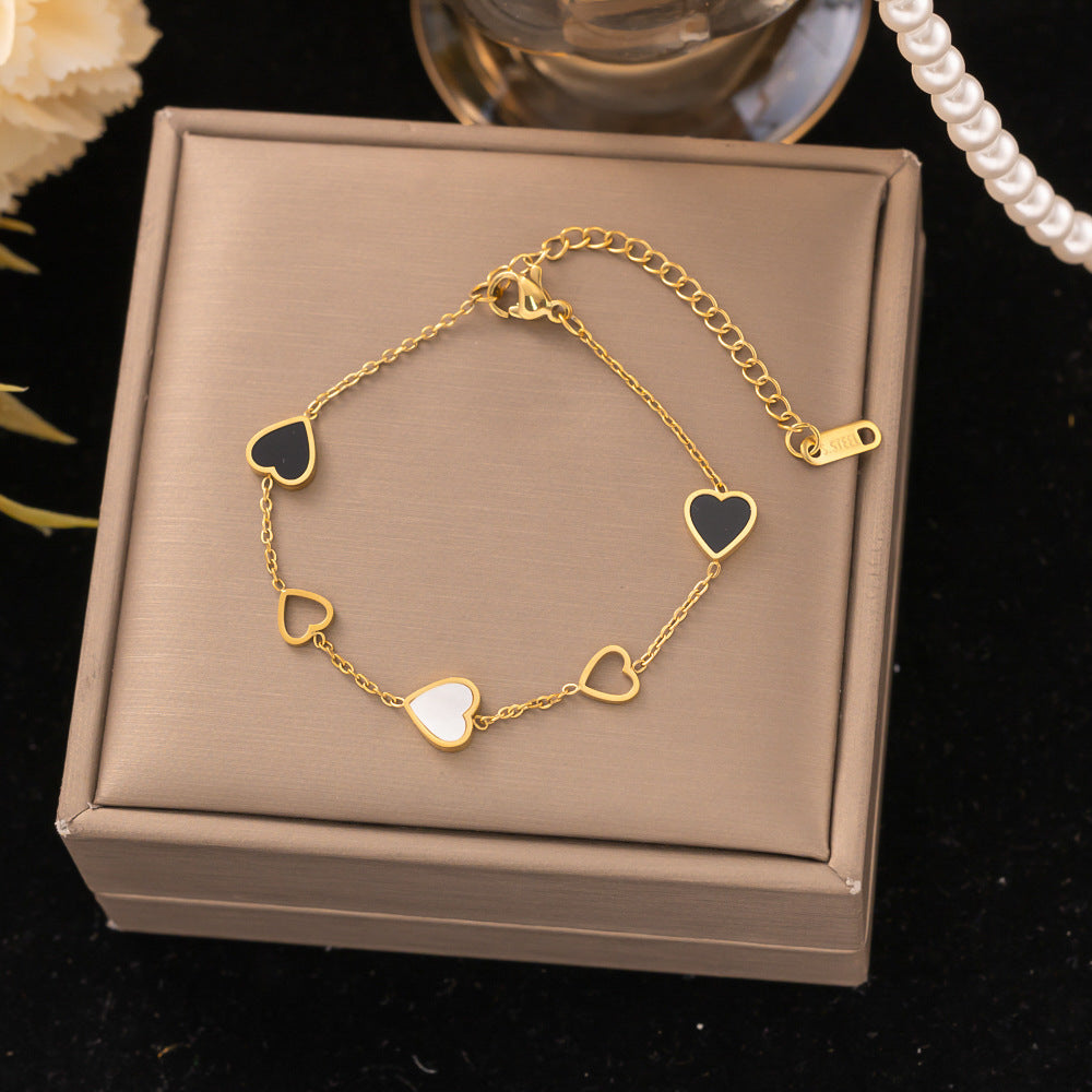 18K Gold Titanium Steel Bracelet