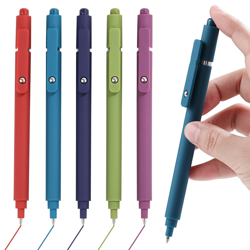 Bolígrafo de gel Push-to-go 0,5 con clip para bolígrafo con centro de gravedad bajo 