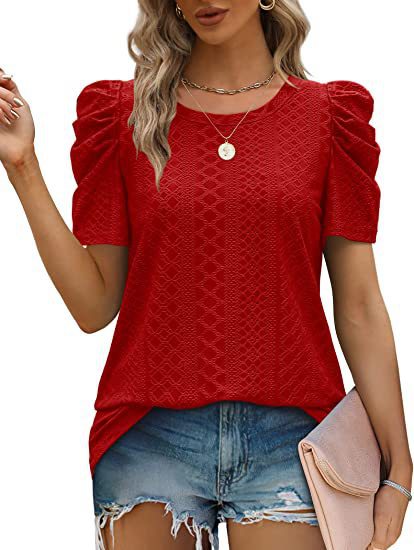 Stacked Sleeves Loose Top