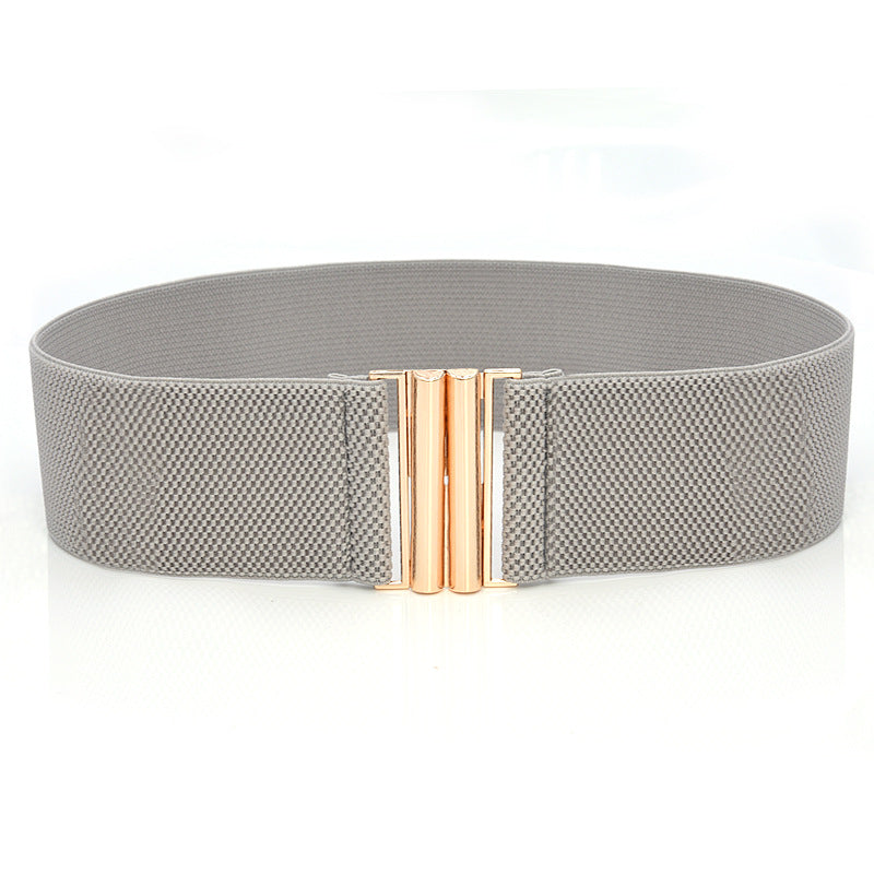Elastic elastic waist seal metal buckle