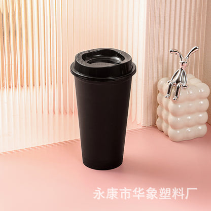 Color coffee cup pp material 475ml