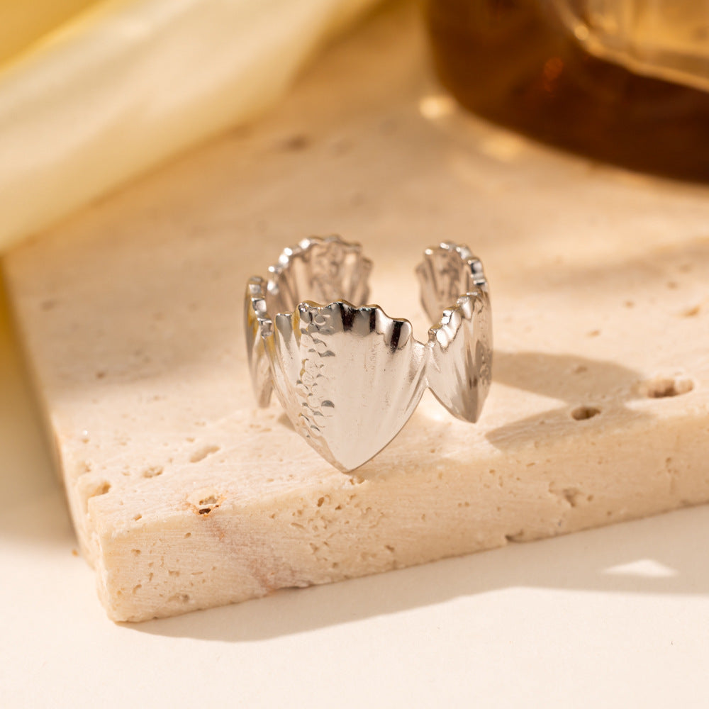 Titanium Steel Shell Ring