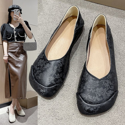 Chinese style single shoes