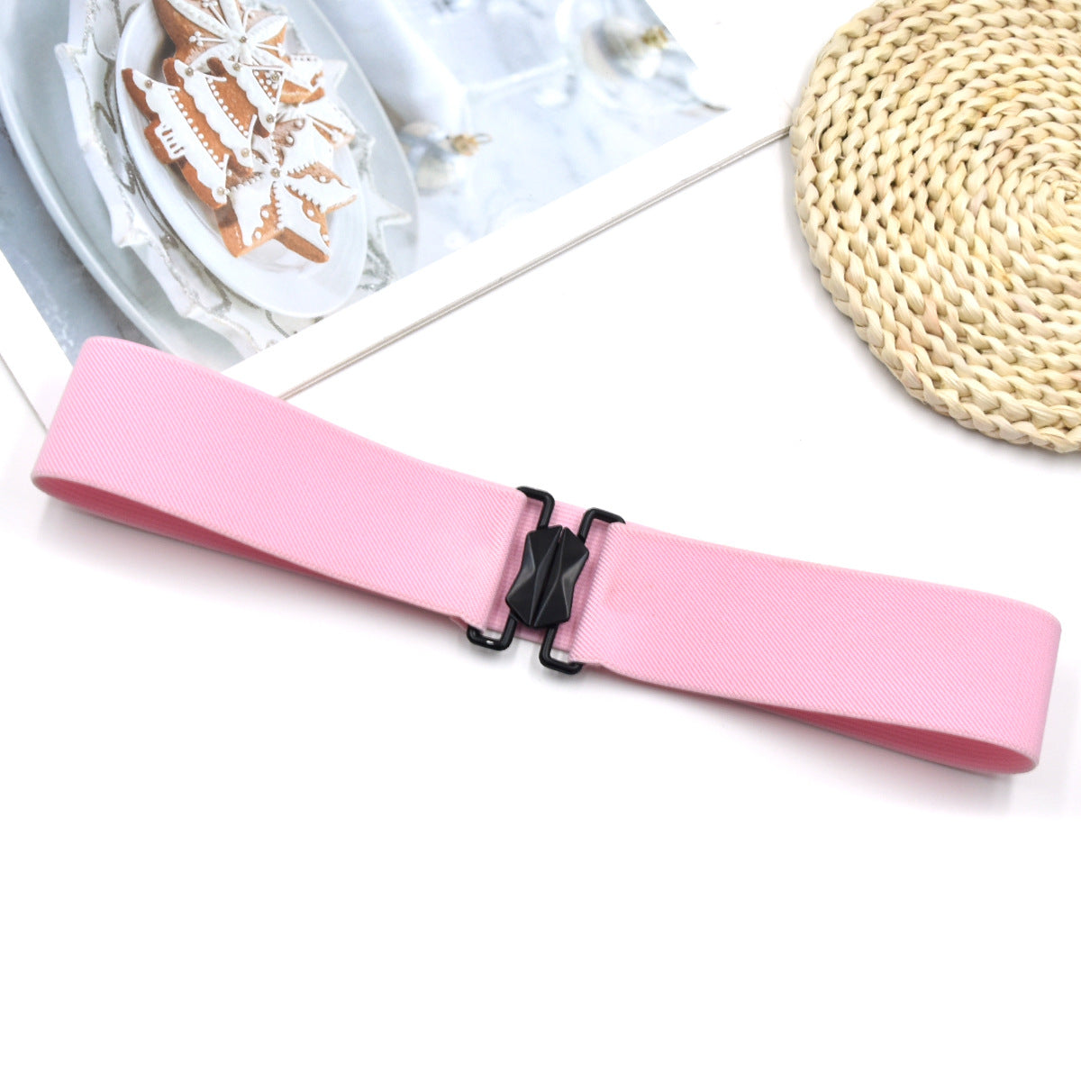 Elastic wide belt 5CM women
