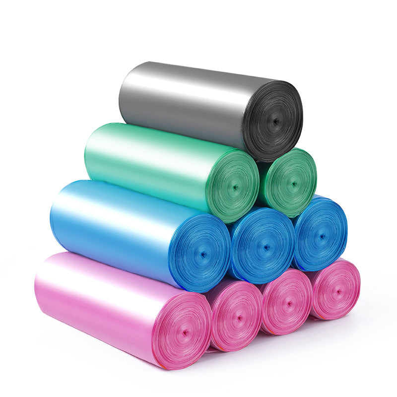 100-Count Colorful Trash Bags, Tear-Off