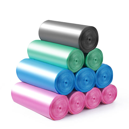 100-Count Colorful Trash Bags, Tear-Off