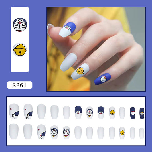 Pegatinas para uñas estilo ballet removibles 