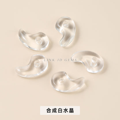 Crystal agate jade pendant