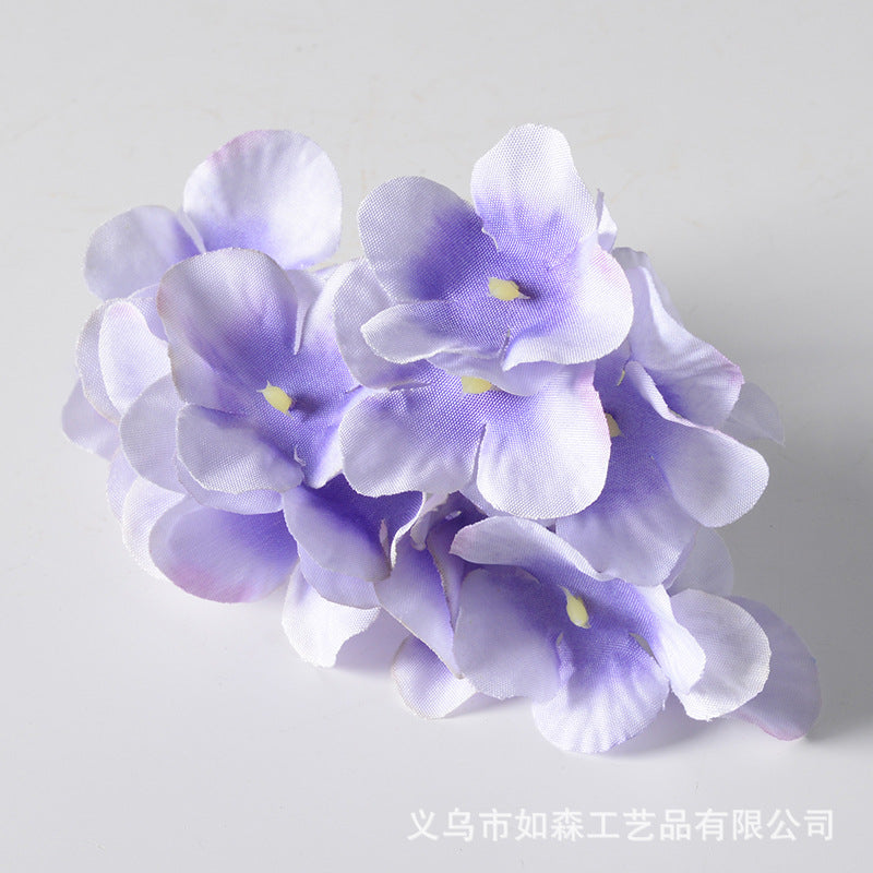 DIY hydrangea artificial flower petals