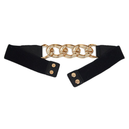 Elastic elastic band slim ring buckle waist seal
