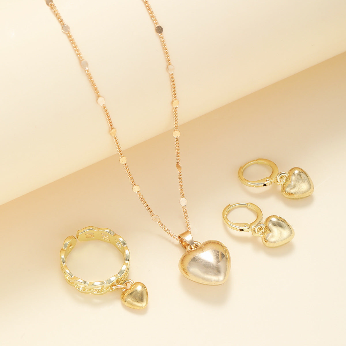 Love Heart Jewelry Set