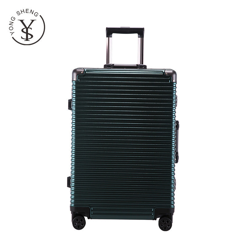 Retro trolley case luggage