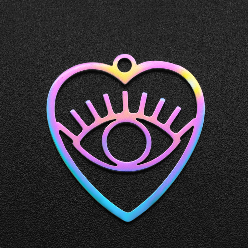 5 pcs/pack devil eye DIY pendant