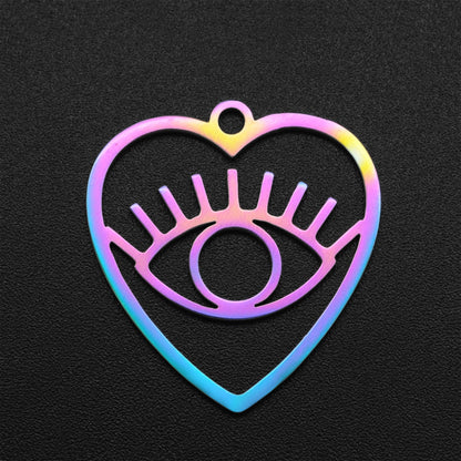 5 pcs/pack devil eye DIY pendant