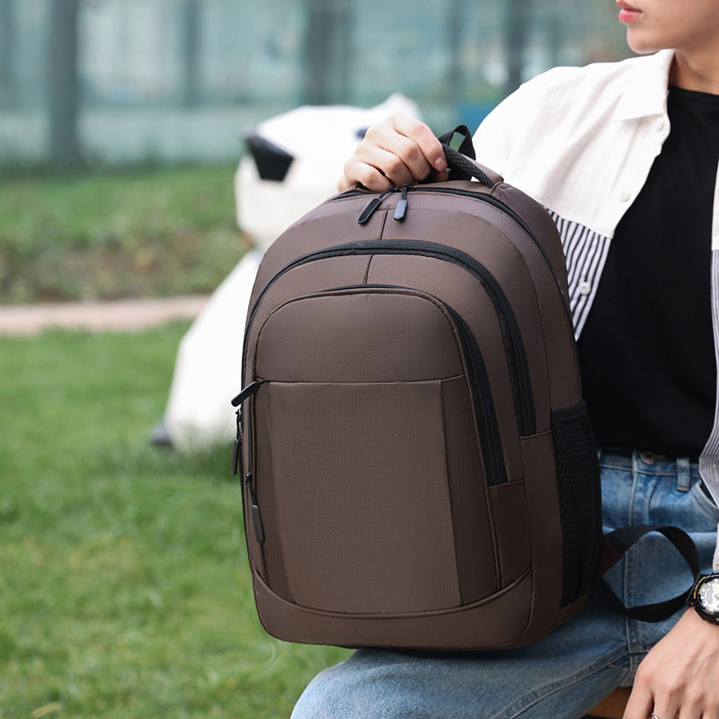 Backpack can print LOGO large capacity