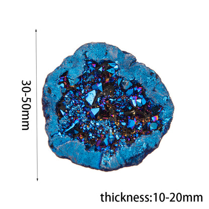 Crystal Cave Treasure Bowl Electroplating Colored Plaything Ornaments