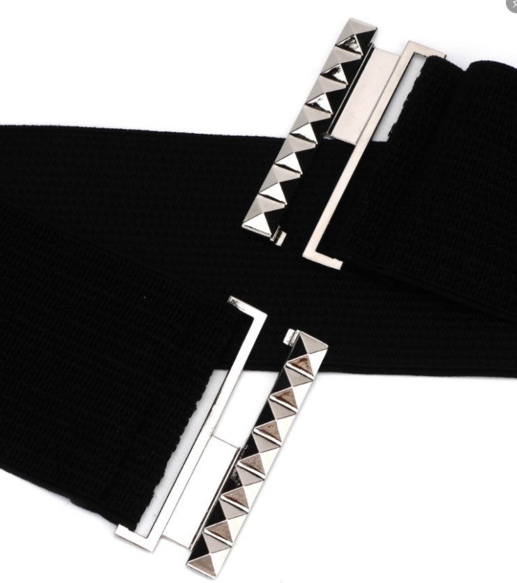 fashion Women's elastic wide belt versatile