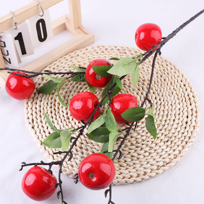 Simulation red apple