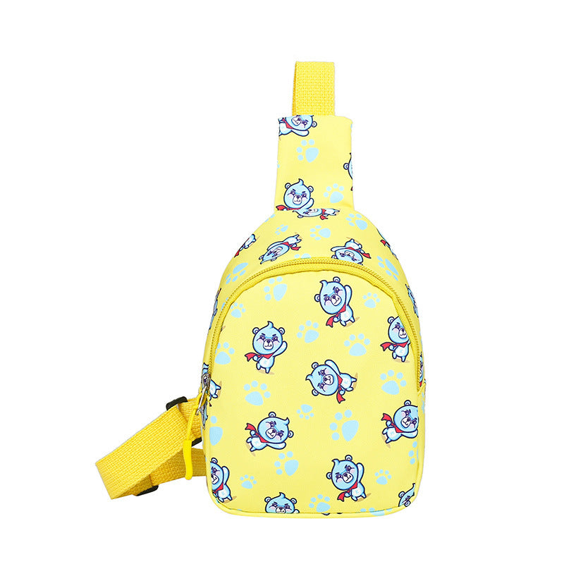 Casual canvas messenger bag