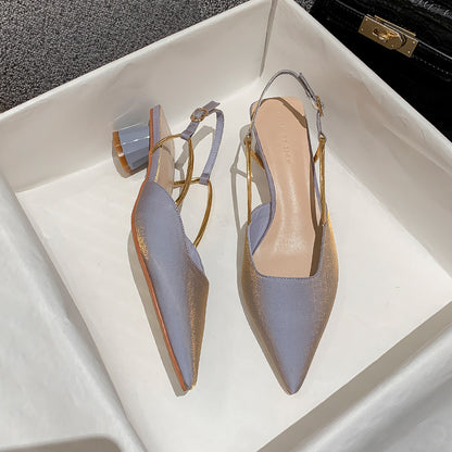 Fashion sandals women's thick heel