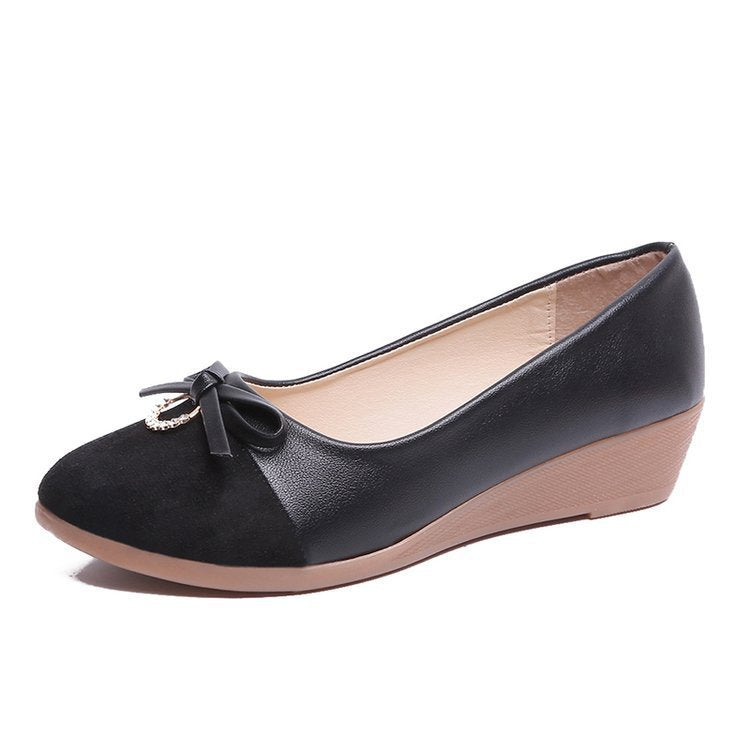 Wedge heel fashion casual women's shoes