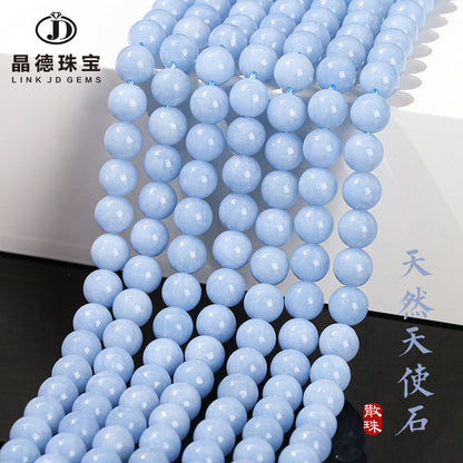 Angel stone loose beads DIY jewelry accessories