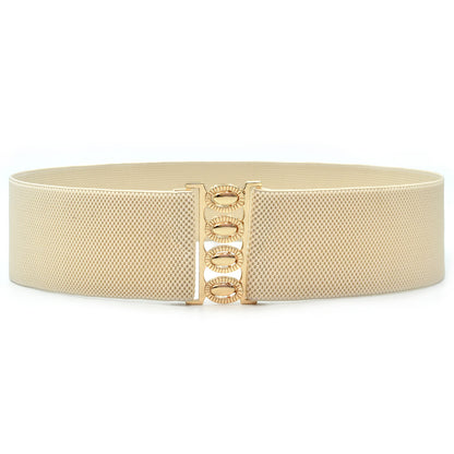 Elastic elastic belt for women