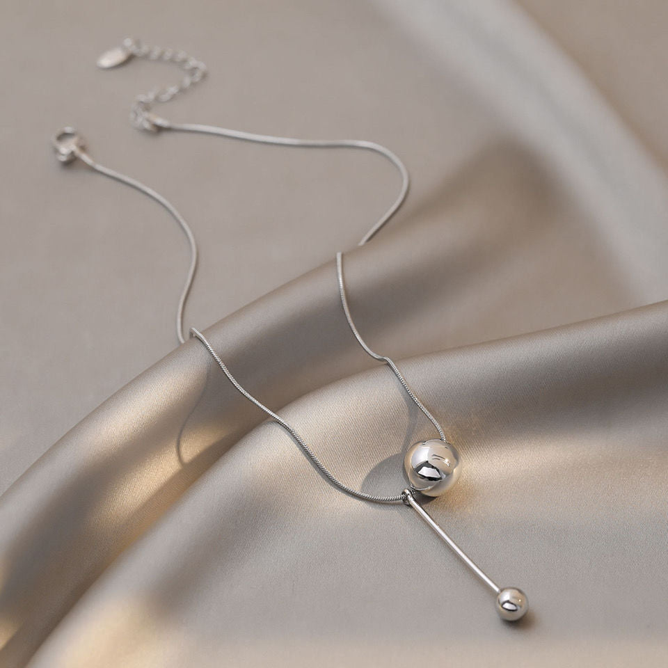 Titanium Steel Collarbone Necklace