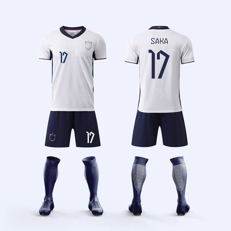 23-24 New 9 Kane 19 Mount 10 Sterling 20 Foden Soccer Set Adult Kids