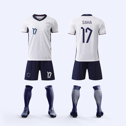 23-24 New 9 Kane 19 Mount 10 Sterling 20 Foden Soccer Set Adult Kids