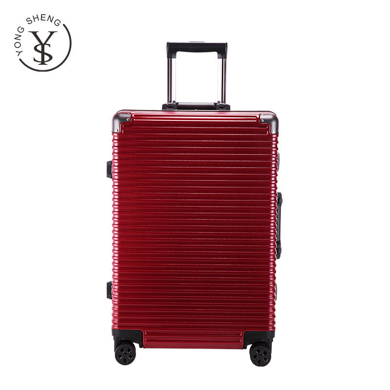 Retro trolley case luggage