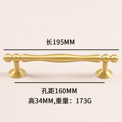 Drawer brass handle